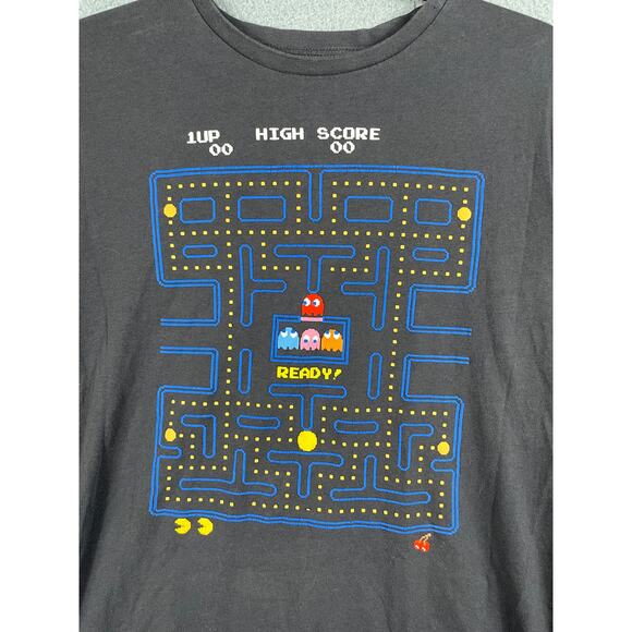 Zara Kids Youth Boys Size 13/14 Long Sleeve Pac Man Graphic T-shirt - Picture 5 of 9